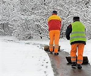 snow-shoveling